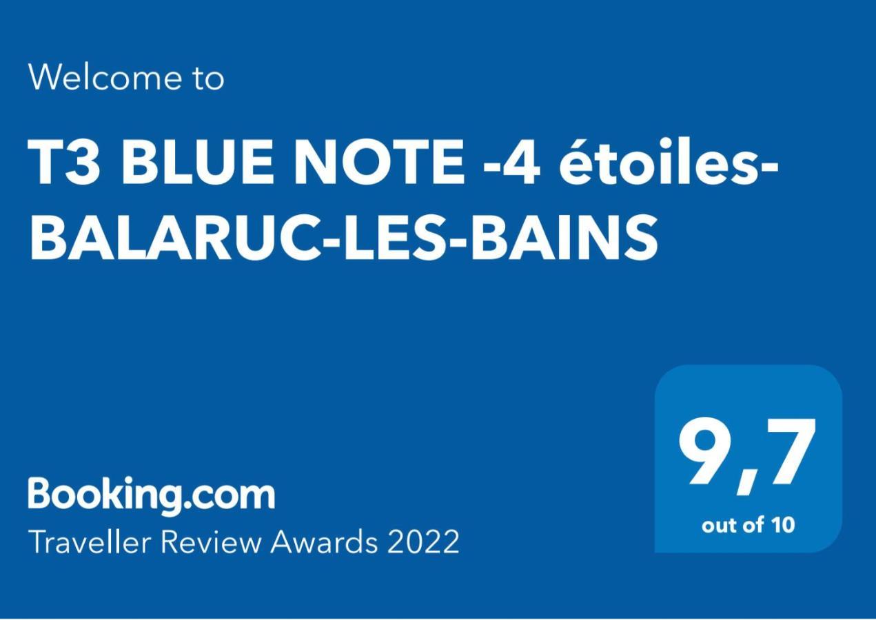 Blue Note -4 Etoiles-Terrasse Vue-2 Parking Daire Balaruc-les-Bains Dış mekan fotoğraf